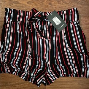 Cute shorts, have a smaller fit. Size Large.